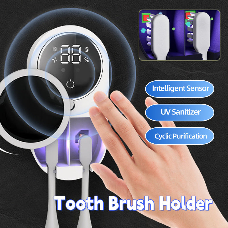 Toothbrush stand-powerful UV cleaning