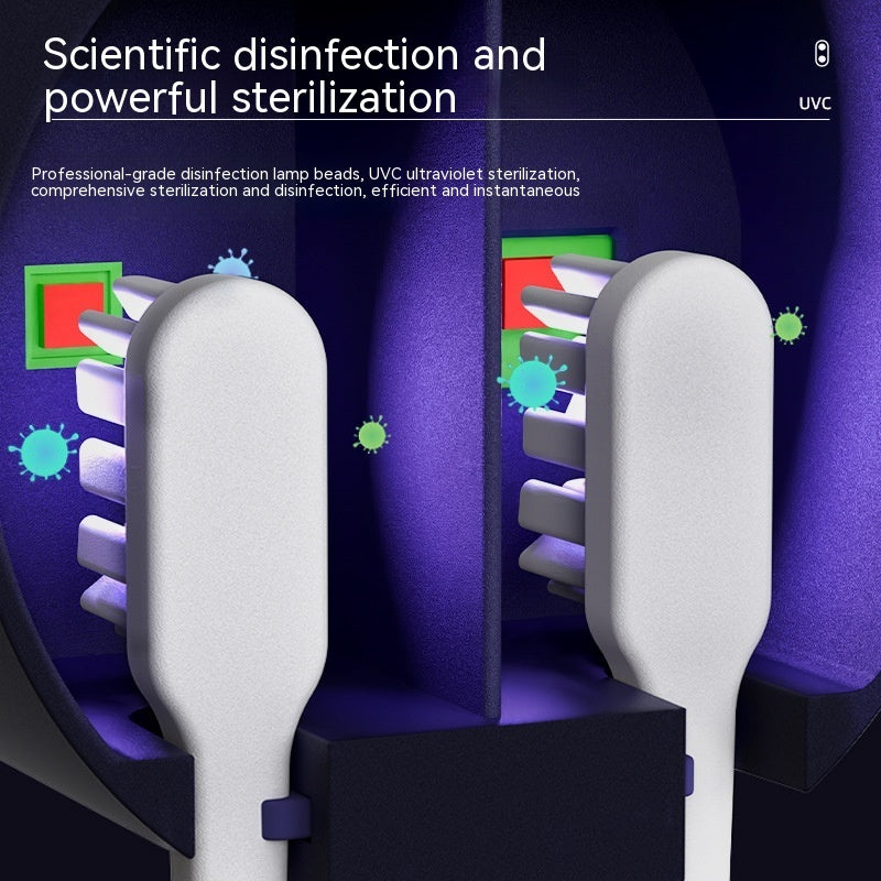 Toothbrush stand-powerful UV cleaning